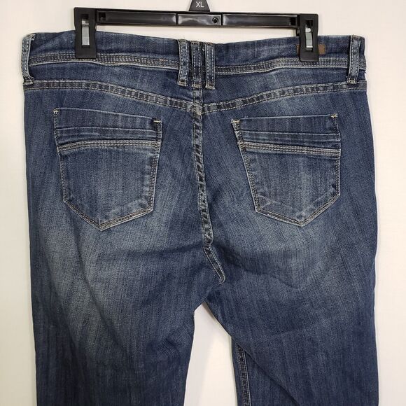 Kut From The Kloth Womens Crop Jeans Size 10 Natalie Denim Medium Wash Mid Rise - Picture 5 of 12
